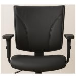 Cadeira B-ONE Giratória com Braços Reguláveis – Corino Preto – 31009 RORIZ Móveis para Escritório Executiva 15