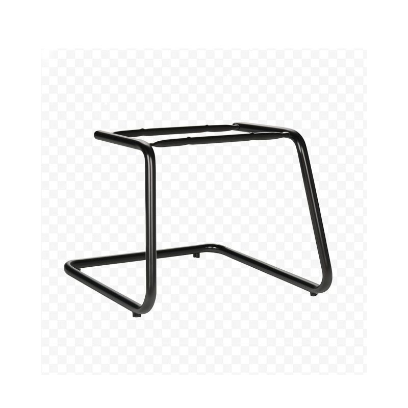 Cadeira Executiva Costurada Base em “S” PRETA – Corino Preto – 31014 RORIZ Móveis para Escritório Cadeiras Fixas 8