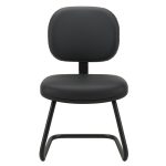 Cadeira Executiva LISA Base em “S” – Corino Preto – 31013 RORIZ Móveis para Escritório Cadeiras Fixas 12