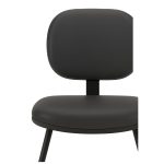 Cadeira Executiva LISA Base em “S” – Corino Preto – 31013 RORIZ Móveis para Escritório Cadeiras Fixas 16