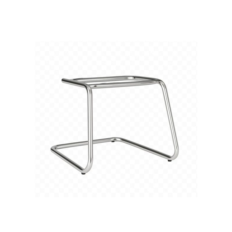 Cadeira Executiva LISA Base em “S” CROMADA – Corino Preto – 31015 RORIZ Móveis para Escritório Cadeiras Fixas 7
