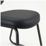 Cadeira Executiva LISA Base Trapézio – Corino Preto – 31030 RORIZ Móveis para Escritório Cadeiras Fixas 16