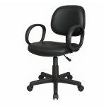 Cadeira Executiva LISA Giratória com Braço Corsa – Corino Preto – 31001 RORIZ Móveis para Escritório Executiva 13