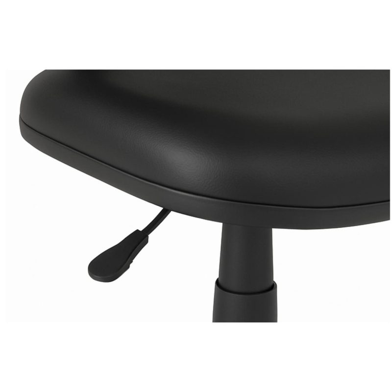 Cadeira Executiva LISA Giratória com Braços Reguláveis – Corino Preto – 31003 RORIZ Móveis para Escritório Executiva 5
