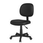 Cadeira Executiva LISA Giratória Sem Braços – Corino Preto – 31000 RORIZ Móveis para Escritório Executiva 11