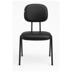 Cadeira Secretária 04 pés – Cor Preto – PMD – 31102 RORIZ Móveis para Escritório Cadeiras Fixas 12