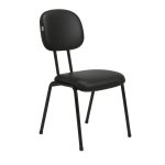 Cadeira Secretária 04 pés – Cor Preto – PMD – 31102 RORIZ Móveis para Escritório Cadeiras Fixas 13
