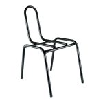 Cadeira Secretária 04 pés – Cor Preto – PMD – 31102 RORIZ Móveis para Escritório Cadeiras Fixas 16