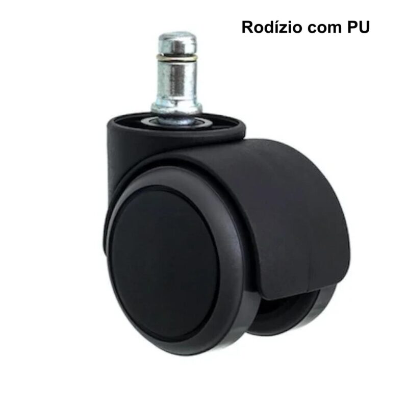 Rodízios para Cadeira com “PU” – Preto – 87705 RORIZ Móveis para Escritório Acessórios para Cadeiras 2