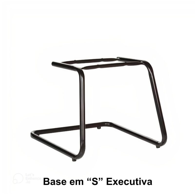 Base em “S” EXECUTIVA preta – PMD – 42209 RORIZ Móveis para Escritório Bases Fixas 2