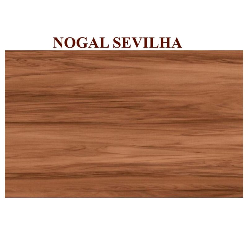 Mesa de Centro 0,90×0,50×0,35m – Nogal Sevilha 21431 RORIZ Móveis para Escritório Linha 40 mm Nogal – Preto 5
