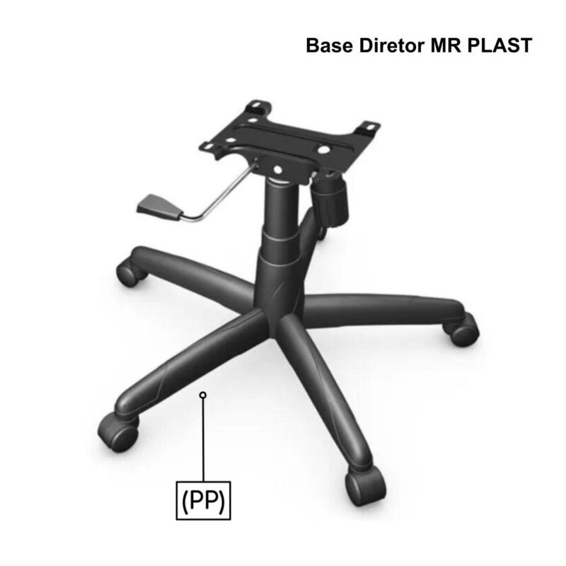 Base Giratória Dir/Pres Relax com ARANHA PP – 99920 RORIZ Móveis para Escritório Bases Giratória 2