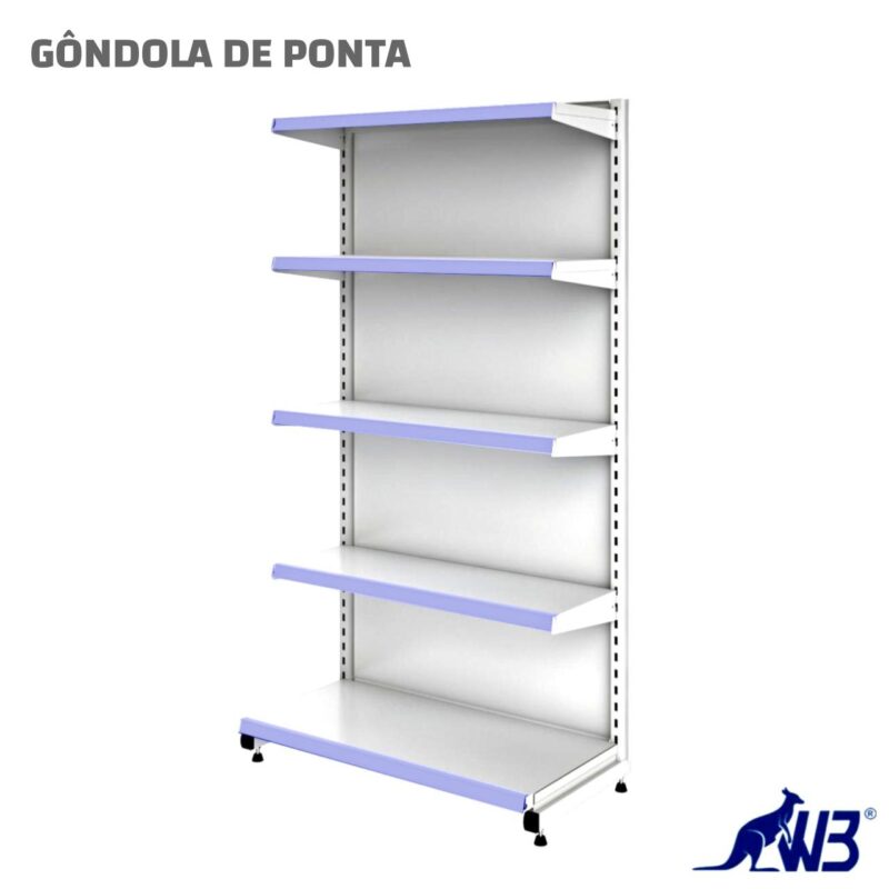 Ponta de Gôndola 1,62×0,90m 15009 RORIZ Móveis para Escritório Centro 2