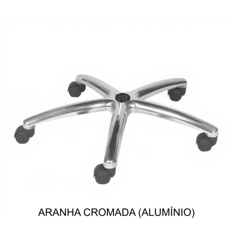 Aranha CROMADA (ALUMINIO) – ROAL – 98805 RORIZ Móveis para Escritório Acessórios para Cadeiras 2