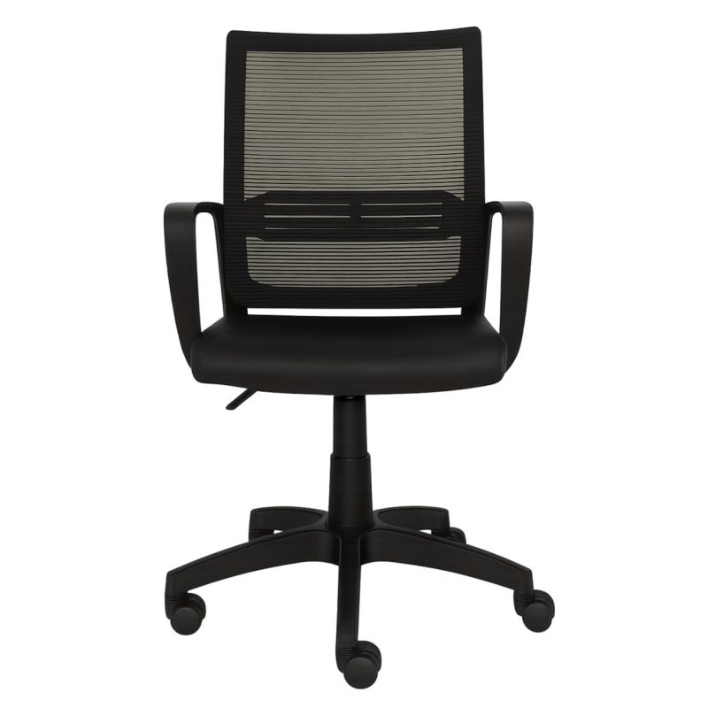 Cadeira de Escritório Diretor Tela MAYA c/ braço – Cor Preto – 34029 RORIZ Móveis para Escritório Cadeira de Tela 4