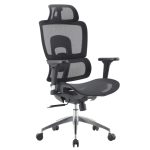 Cadeira de Escritório Presidente Tela ÉVORA – Cor Preto – 30065 RORIZ Móveis para Escritório Cadeira de Tela 9