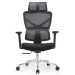 Cadeira de Escritório Presidente Tela TITAN – Cor Preto – 30067 RORIZ Móveis para Escritório Cadeira de Tela 14