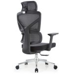 Cadeira de Escritório Presidente Tela TITAN – Cor Preto – 30067 RORIZ Móveis para Escritório Cadeira de Tela 12