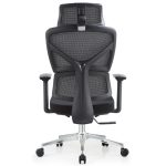 Cadeira de Escritório Presidente Tela TITAN – Cor Preto – 30067 RORIZ Móveis para Escritório Cadeira de Tela 13