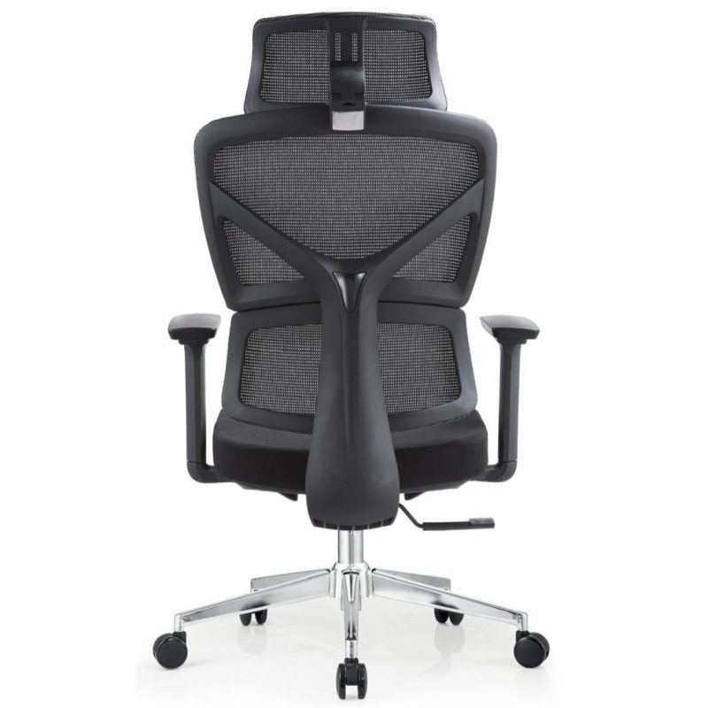 Cadeira de Escritório Presidente Tela TITAN – Cor Preto – 30067 RORIZ Móveis para Escritório Cadeira de Tela 5
