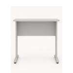 Mesa Escritório 0,80×0,60m – JOB – CINZA/CINZA – 43087 RORIZ Móveis para Escritório JOB Cinza 15 mm 8