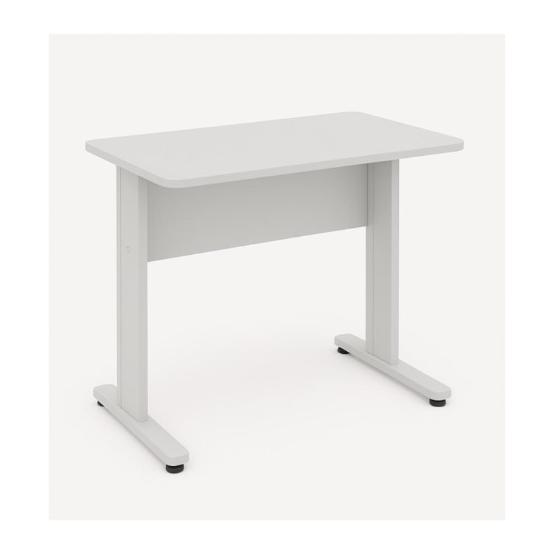 Mesa Escritório 0,80×0,60m – JOB – CINZA/CINZA – 43087 RORIZ Móveis para Escritório JOB Cinza 15 mm 2