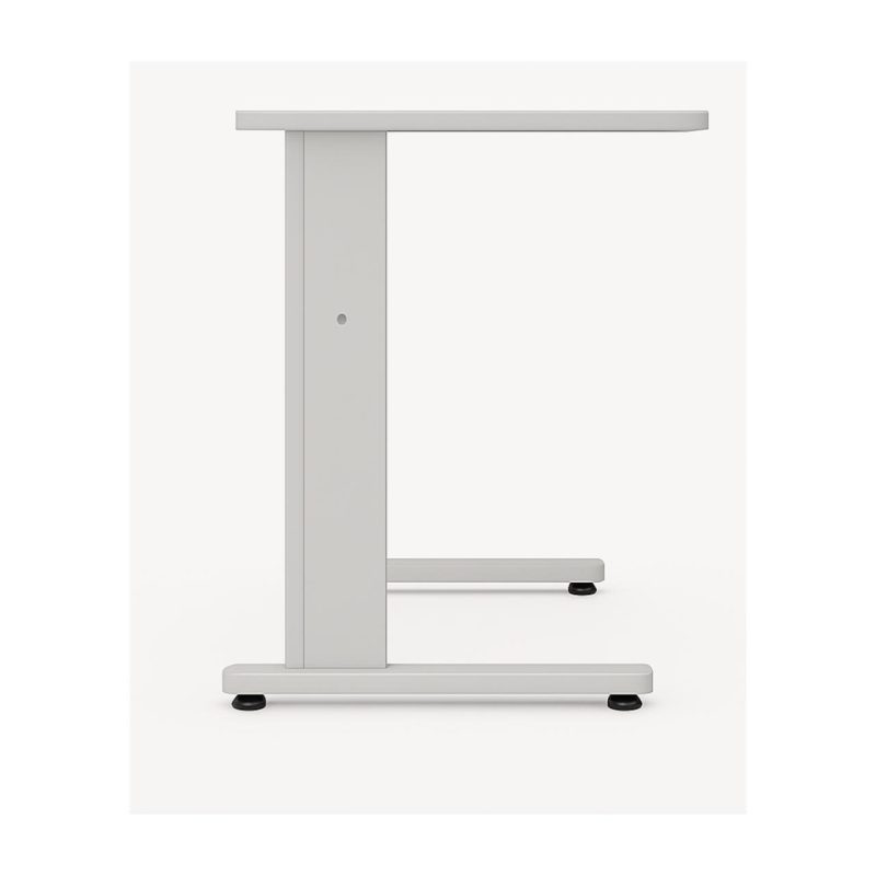 Mesa Escritório 0,80×0,60m – JOB – CINZA/CINZA – 43087 RORIZ Móveis para Escritório JOB Cinza 15 mm 4