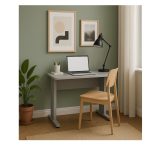 Mesa Escritório 0,80×0,60m – JOB – CINZA/CINZA – 43087 RORIZ Móveis para Escritório JOB Cinza 15 mm 11