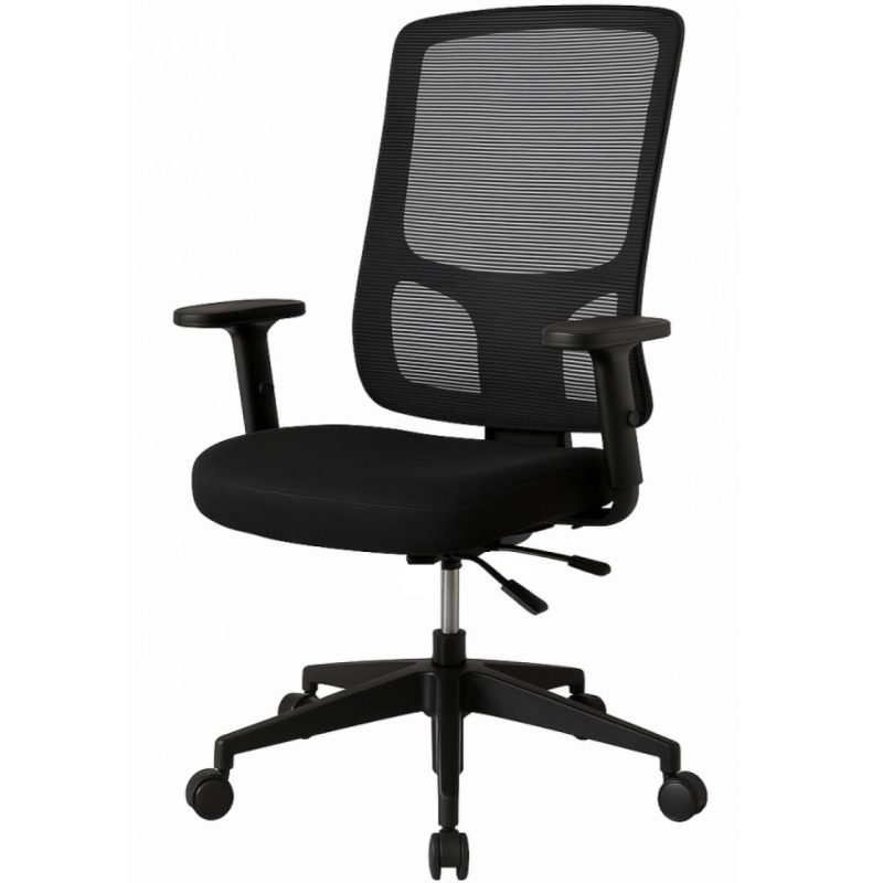 Cadeira de Escritório Tela PRYUS Back System – Cor Preto – 20099 RORIZ Móveis para Escritório Cadeira de Tela 2