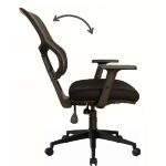 Cadeira de Escritório Tela PRYUS Back System – Cor Preto – 20099 RORIZ Móveis para Escritório Cadeira de Tela 14