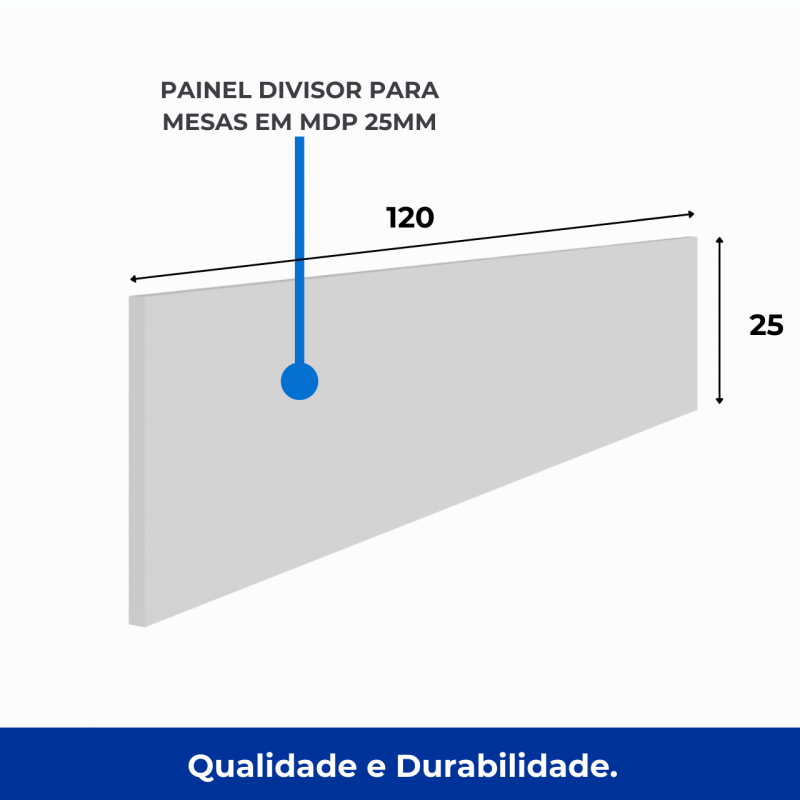 Estação de Trabalho Dupla 1,20×1,35m c/ 02 Gavetas c/ ponto de tomada PÉ QUADRO – Cor Nogal Sevilha/Branco – 34423 RORIZ Móveis para Escritório Linha 40 mm Nogal – Branco 5