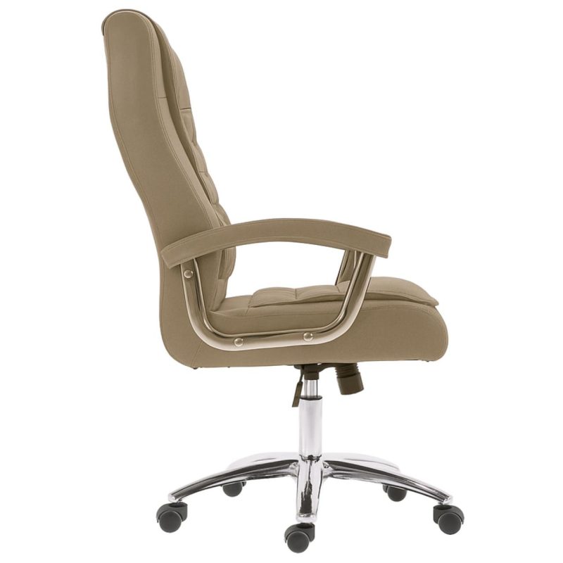 Poltrona Presidente LUXO c/ mola Ensacada – COR FENDI – 30061 RORIZ Móveis para Escritório Presidente 3