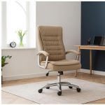Poltrona Presidente LUXO c/ mola Ensacada – COR FENDI – 30061 RORIZ Móveis para Escritório Presidente 16