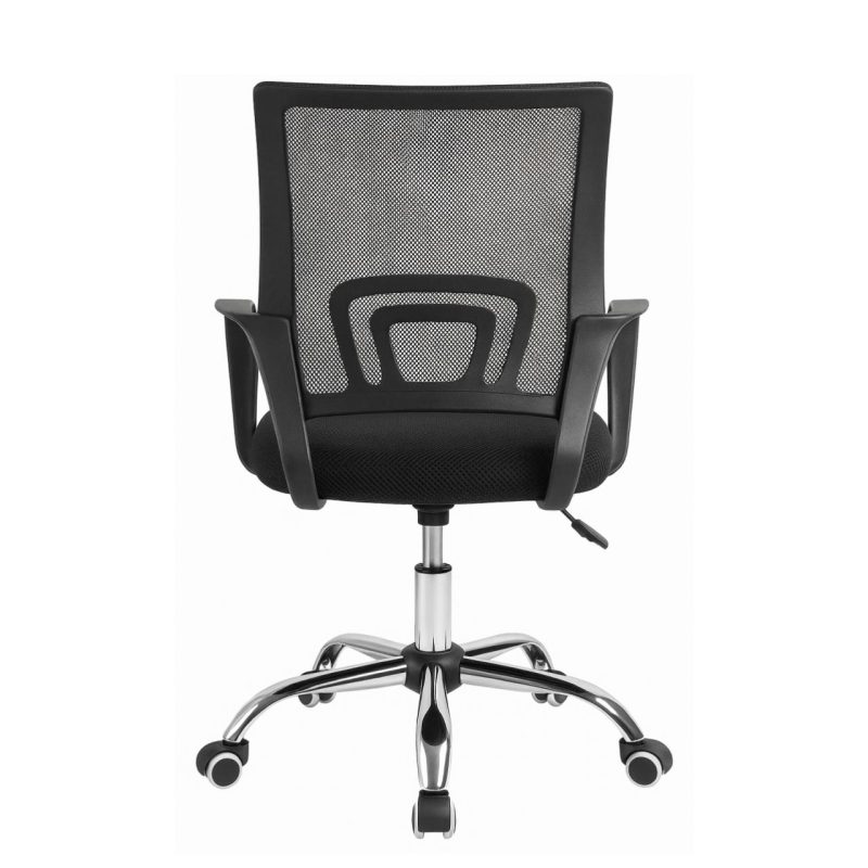 Cadeira de Escritório Tela TURYA c/ braço – Cor Preto – 34044 RORIZ Móveis para Escritório Cadeira de Tela 4