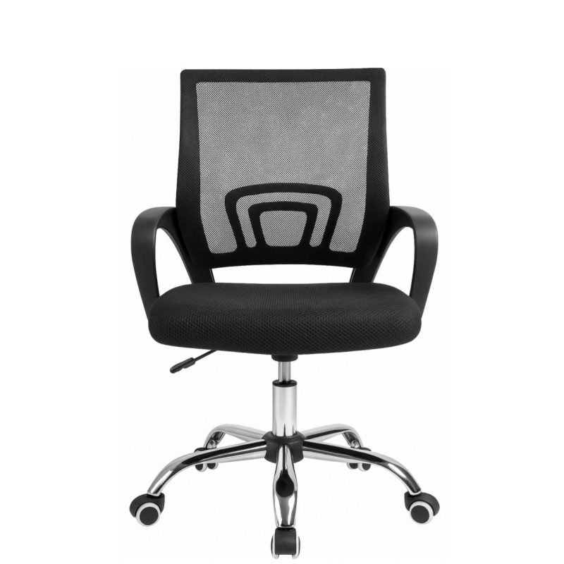 Cadeira de Escritório Tela TURYA c/ braço – Cor Preto – 34044 RORIZ Móveis para Escritório Cadeira de Tela 5