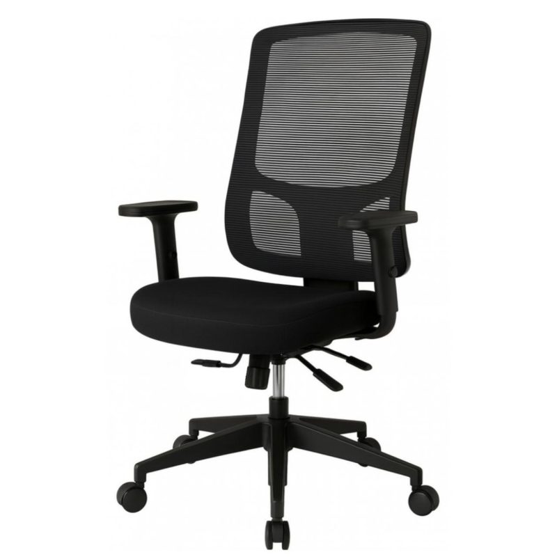 Cadeira de Escritório Tela Pryus PRIME com Regulagem Assento – Cor Preto – 20092 RORIZ Móveis para Escritório Cadeira de Tela 8