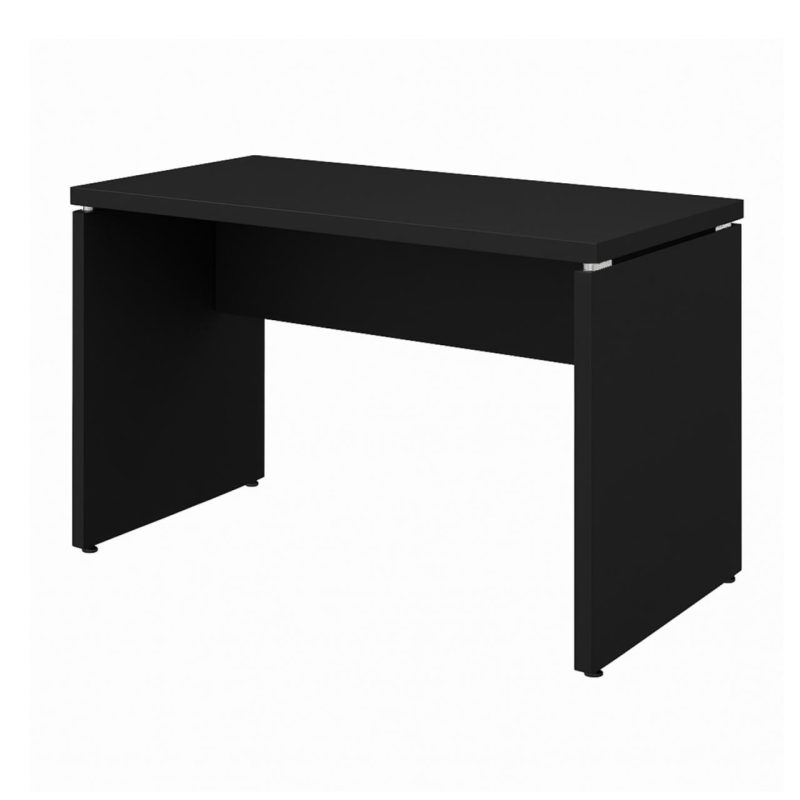 Mesa Escritório 1,50×0,60m – S/ Gavetas – PRETO/PRETO – 26006 RORIZ Móveis para Escritório Linha 40mm Preto / Preto 5