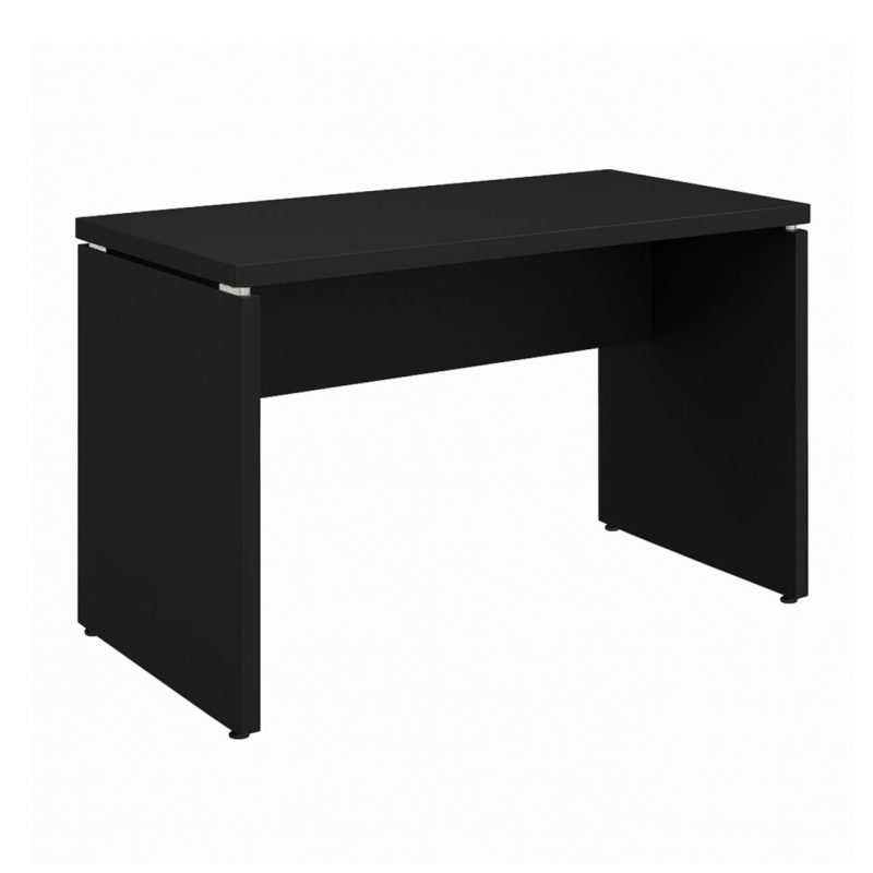 Mesa Escritório 1,50×0,60m – S/ Gavetas – PRETO/PRETO – 26006 RORIZ Móveis para Escritório Linha 40mm Preto / Preto 2