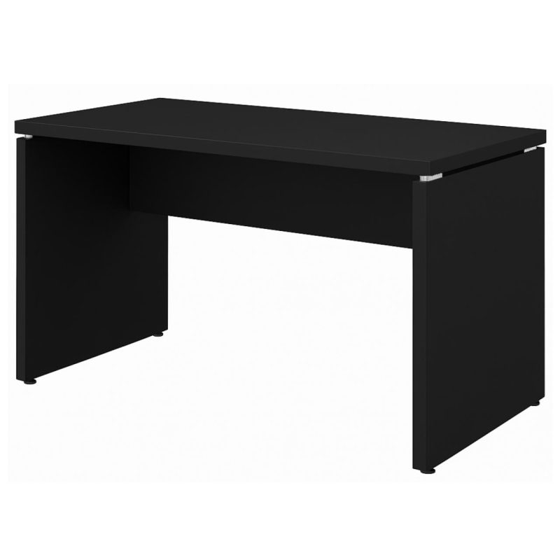 Mesa Escritório 1,70×0,70m – S/ Gavetas – PRETO/PRETO – 26007 RORIZ Móveis para Escritório Linha 40mm Preto / Preto 5