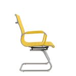 Cadeira INTERLOCUTOR Charles Eames Esteirinha – COR PASTEL – 32724 RORIZ Móveis para Escritório Cadeira Fixa Estofada 7