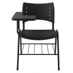 Cadeira Universitária Plástica Prancheta PLÁSTICA – MRPlast Preto – 34130 RORIZ Móveis para Escritório Carteira Escolar 8