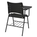 Cadeira Universitária Plástica Prancheta PLÁSTICA – MRPlast Preto – 34130 RORIZ Móveis para Escritório Carteira Escolar 9